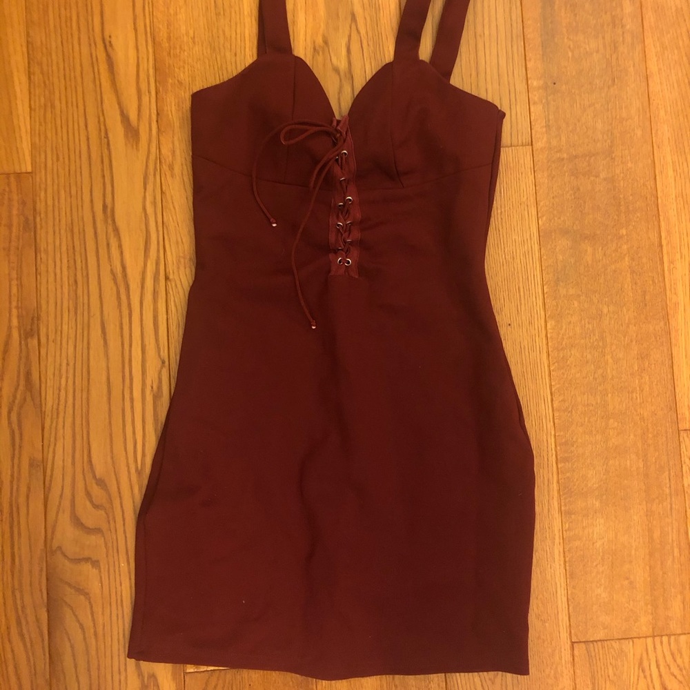 Tobi Red Bodycon Dress